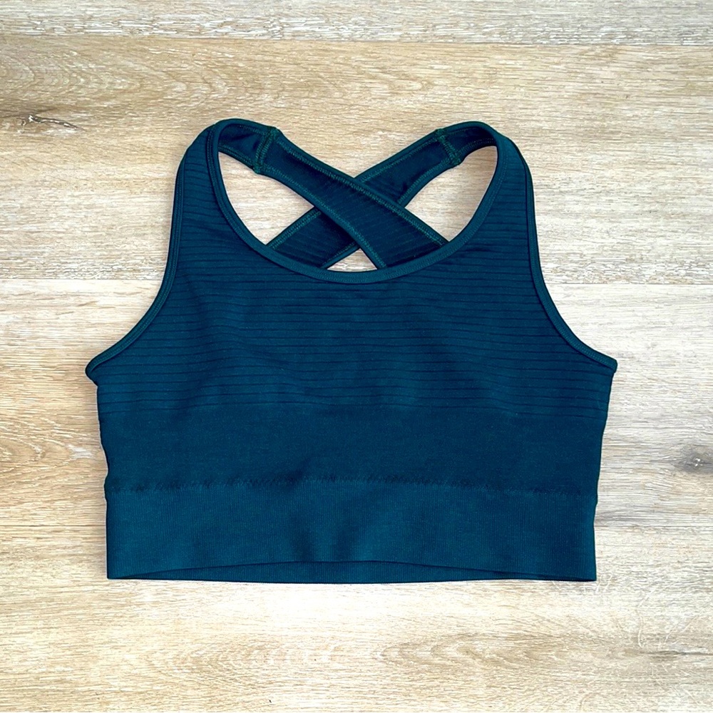 Alphalete Teal Vault Bra L